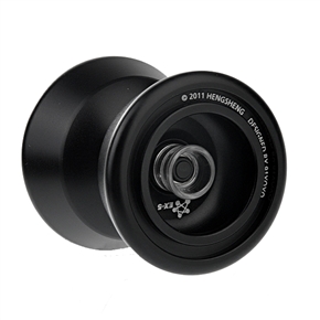 BuySKU60199 High Speed Aluminum Alloy Yo-Yo Ball (Black)