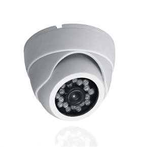 Indoor IR 20m 1/4” Sharp CCD 420TVL Hemisphere Digital Video Camera