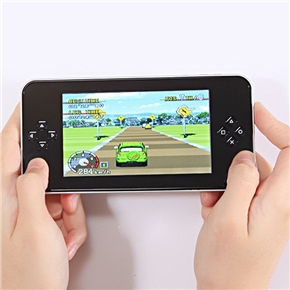 JXD A16 4.3" Sensitive Touch Screen Handheld Video Game Console with Press Key - 8GB (Black) 