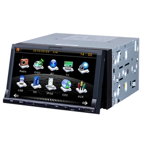 BuySKU59348 KD-7000 7 Inch 2 Din In-Dash Car DVD Player