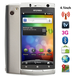 LT18i Android 2.3 Dual SIM Quad Band 4.1-inch Capacitive Touchscreen 3G Smartphone with GPS WiFi TV Dual-camera (Silver)