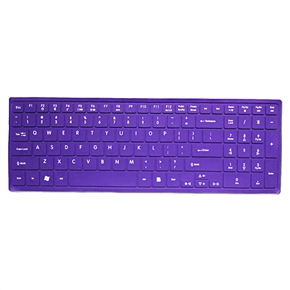 Laptop Keyboard Skin Film Cover Protector for Acer 5938/5937Z/5810/5536/5738/5536G (Purple)