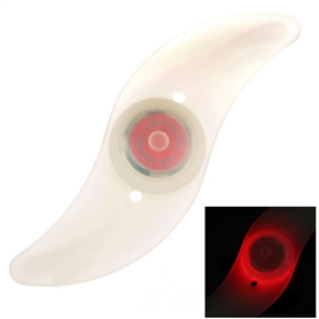 BuySKU58755 Mini 3-Mode Waterproof Silicone Safety Flash LED Light Lamp for Bike (Red Light)