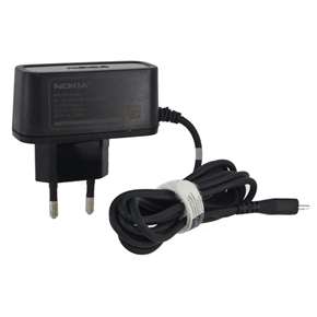 BuySKU52173 Mobile Phone 100~240V AC Adapter/Charger with EU Plug for Nokia (Black)