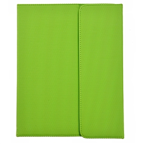 BuySKU63188 PU Leather Football Pattern Vein Protective Case Cover with Stander & Inner Frame for The new iPad (Green)