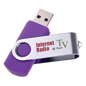 Plug and Play USB Worldwide Internet Radio TV Player