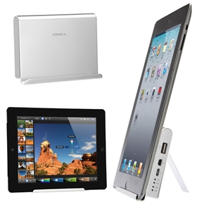 BuySKU67301 Portable 6800mAh Mobile Power Emergency Battery Charger with Stand for iPad /iPad 2 /The new iPad (Silver)