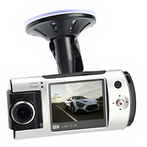 BuySKU64174 R280 2.0-inch LCD Screen 132 Wide Angle Lens 5.0MP CMOS HD Car DVR with HDMI /TF Slot /USB Jack (Silver)