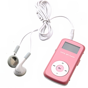 BuySKU66459 Rechargeable 1.0 Inch Screen 2G Mini MP3 Player with Earphone