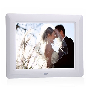 BuySKU66470 Remote Control 8" TFT LCD Screen 128M-2G Digital Photo Frame Album with AV-Out