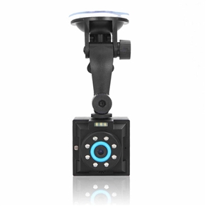 S6000 720P Photograph Vehicle Mount Video Recorder Camcorder with Night Vision (Black)