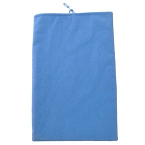 BuySKU65383 Soft Velvet Sleeve Bag Pouch Case for 10-inch Tablet PC (Blue)