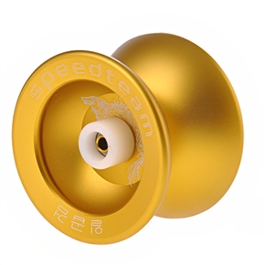 BuySKU60211 South Korean Speedteam Yoyo Ball - Golden Wolf Design (Golden)