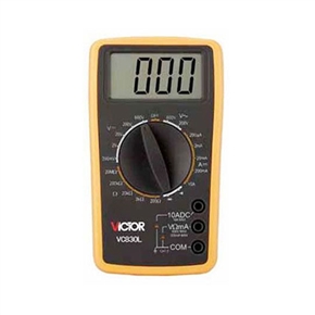 BuySKU61632 Streamlined VICTOR VC830L 3 1/2 Digital Multimeter with LCD Screen