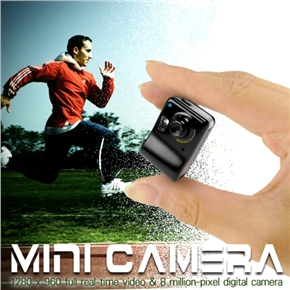 Super Mini Camera 1280*960 Full Real-time Camcorder Digital Camera (Black)