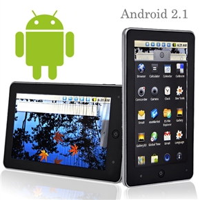 Tablet PC MID 7-inch Telechip8902 ARM11 720Mhz 256MB/2GB Android 2.1 0.3MP Touchpad 