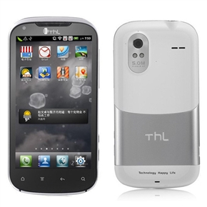 ThL V9 Android 4.0 MTK6575 1.0GHz Dual SIM 4.3-inch Capacitive Screen 3G Smart Phone with WiFi GPS Dual-camera (White) 
