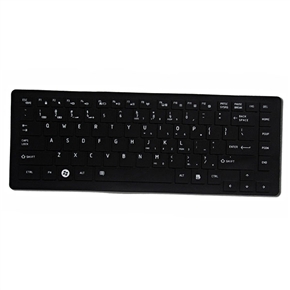 Toshiba L600/L600D/L630 Laptop Keyboard Skin Protector Film Cover (Black)