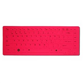 Toshiba L600/L600D/L630 Laptop Keyboard Skin Protector Film Cover (Red)