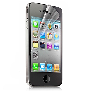 BuySKU65009 Transparent LCD Screen Protector Guard for iPhone 4 iPhone 4S - 5 pcs/set