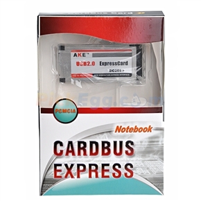 USB 2.0 Express Card NEC Chip BC268 Inside Hide