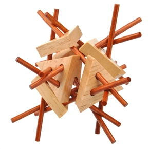 BuySKU66748 Wooden Assembled 12 Sticks Puzzle Game Toy Children Intelligence Toy Educational Toy