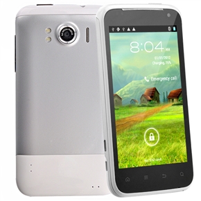 X315e+ Android 4.0 MTK6575 1GHz 512MB RAM Dual-SIM 4.3-inch Capacitive Screen 3G Smartphone with WiFi GPS HDMI (White)  