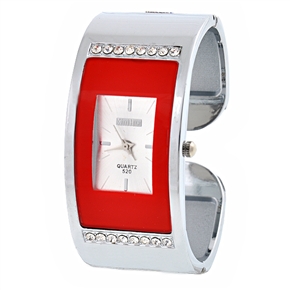 BuySKU58146 XinHua QUARTZ-520 Watch Bracelet Lady Watch Quartz Watch Wrist Watch (Red)