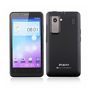 ZOPO ZP200 Android 4.0 MTK6575 1.0GHz Dual SIM Quadband 4.3-inch Capacitive Screen 3D 3G Smartphone with WiFi GPS HDMI 