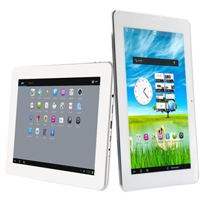 BuySKU69971 Ampe A10 Android 4.1 Dual-Core 1.6GHz Quad-Core GPU 1GB/16GB Dual-camera HDMI 10.1-inch IPS Screen Tablet PC (Silver)