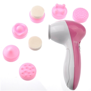 LY-878 2 *AA Powered 8-in-1 Handheld Electric Skin Relief Massager 