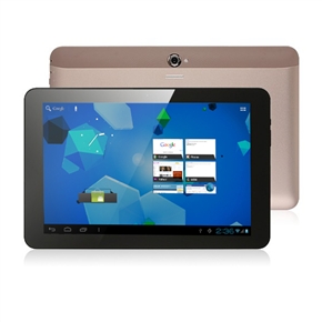 BuySKU70911 ICOO ICOU10GT Android 4.1 A31 Quad-Core 1.5GHz 2GB/16GB HDMI Dual-camera 4K Video 10.1-inch IPS Tablet PC (Light Brown)