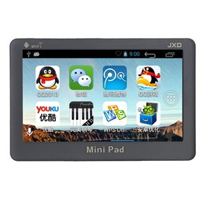 BuySKU70729 JXD S18 Android 4.1 AML8726 M3-L 1.0GHz 512MB/4GB 4.3-inch Resistive Screen Mini Tablet PC with WiFi (Black)