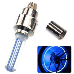 BuySKU71709 Cool Style Flash Valve Sealing Cap LED Blue Light Lamp for Bicycle /Motorcycle /Car Tyre (Blue)