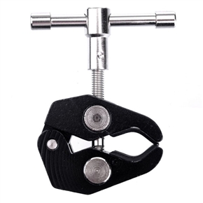 BuySKU72074 Durable Crab Clamp Magic Arm Clamp for Camera - Size L (Black)