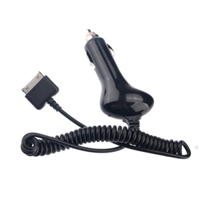 BuySKU71970 Retractable Cable 30-pin Car Charger Adapter for Samsung Galaxy Tab 2 7.0" P3100 (Black)