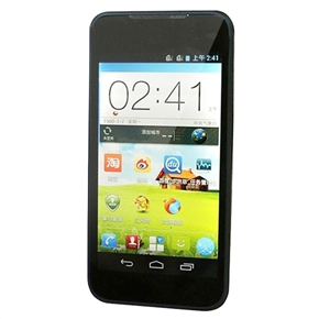 BuySKU72161 ZTE V956 MSM8225Q Quad-core 512MB/4GB Android 4.1 GPS Dual-camera 4.5-inch Capacitive Screen 3G Smartphone (Blue)