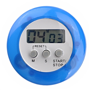 Mini LCD Digital Cooking Kitchen Countdown Timer Alarm Count Down Timer (Blue)