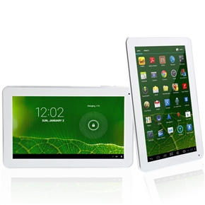 BuySKU73527 AM-1005 Android 4.2 A20 Dual-core 1.2GHz Dual-camera HDMI 10.1-inch Capacitive Screen Tablet PC (White)