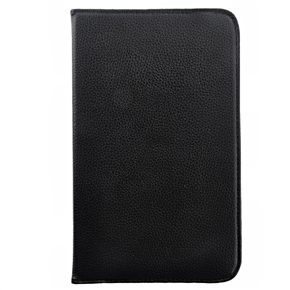 BuySKU73928 360-degree Rotating Stand Litchi Texture PU Protective Flip Case for Samsung Galaxy Tab 3 8.0 T310 /T311 /T315 (Black)