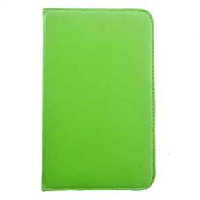 BuySKU73922 360-degree Rotating Stand Litchi Texture PU Protective Flip Case for Samsung Galaxy Tab 3 8.0 T310 /T311 /T315 (Green)