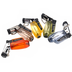 BuySKU73714 Cool Grenade Shaped Windproof Double-fire Refillable Butane Cigarette Lighter (Random Color)