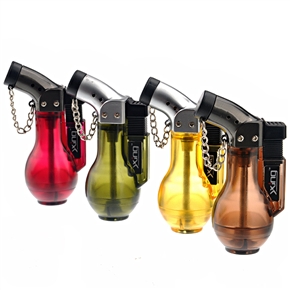 BuySKU73711 Cool Grenade Shaped Windproof Single-fire Refillable Butane Cigarette Lighter (Random Color)