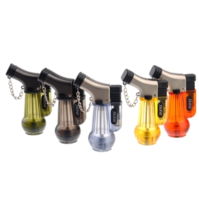 BuySKU73713 Novelty Grenade Shaped Windproof Double-fire Refillable Butane Cigarette Lighter (Random Color)