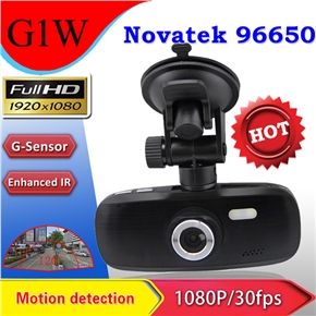 BuySKU74424 G1W 2.7-inch LCD 120-degree Wide Angle FHD 1080P H.264 Car DVR with G-sensor /IR Night Vision /HDMI /AV-out (Black)