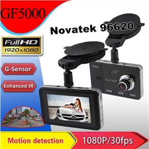 BuySKU74422 GF5000 2.7-inch LCD 120-degree Wide Angle FHD 1080P Car DVR with G-sensor /IR Night Vision /HDMI /AV-out (Black)