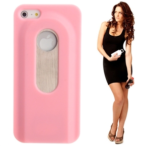 BuySKU74331 Novelty Slide-out Bottle Opener Style Hard Protective Back Case Cover for iPhone 5 (Pink)