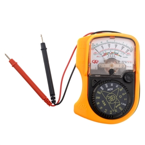 BuySKU74276 QQ2.0 Pocket Multimeter Multitester AC DC Ohm Volt Avometer (Yellow)