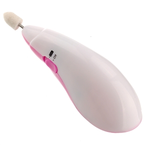 BuySKU74615 XS-0602 Portable 2 * AAA Powered Electric Manicure & Pedicure Nail Trimming Tool