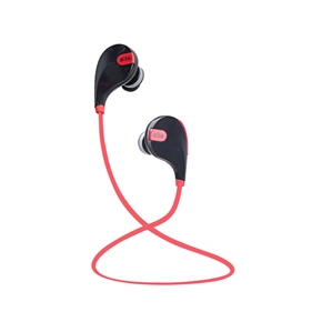 AT-BT38 Sports Wireless Bluetooth 4.1 Earphone Headphones Headset Multi-point with Microphone for iPhone 6 / 6 Plus / Samsung (Black+Red)